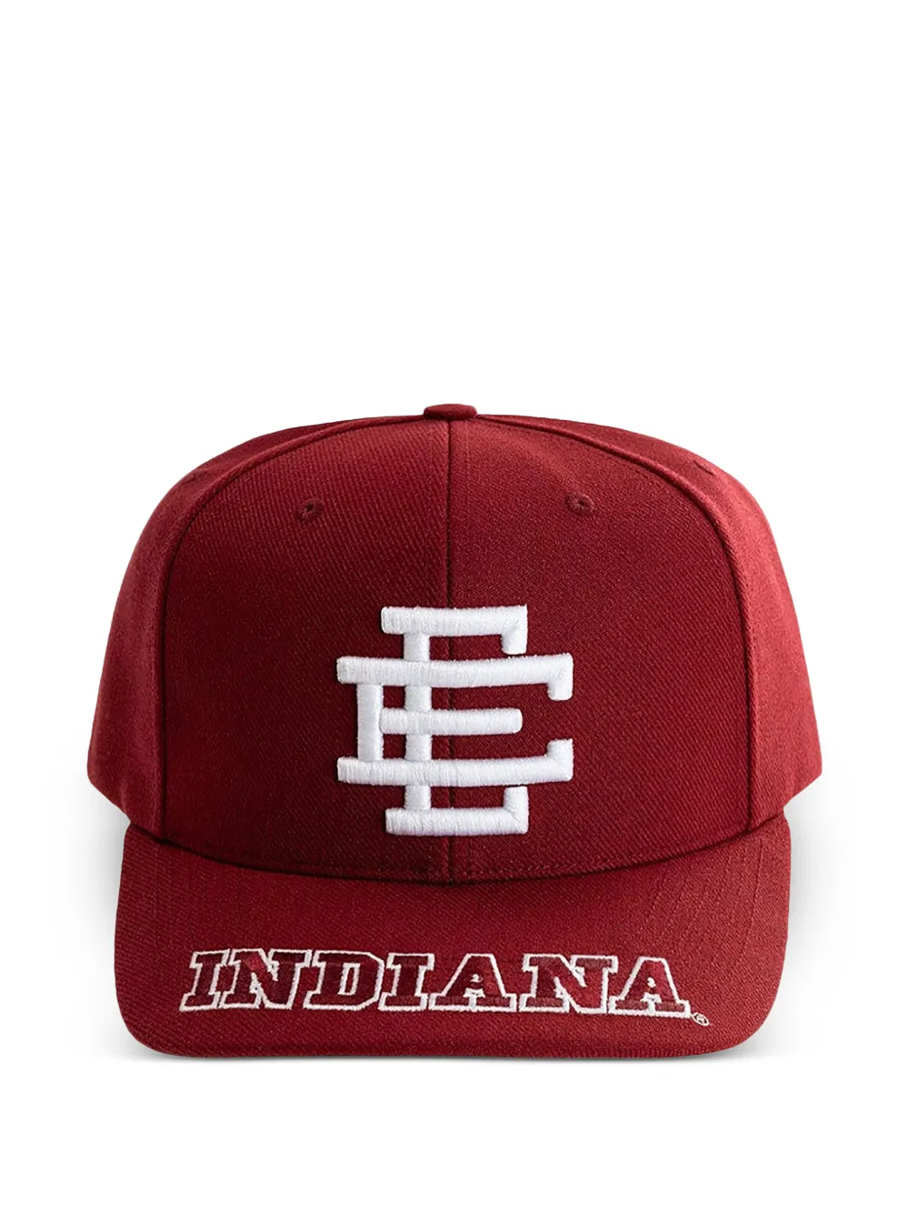 ERIC EMANUEL logo-embroidered Indiana cap - Rosso
