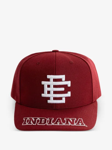 ERIC EMANUEL logo-embroidered Indiana cap