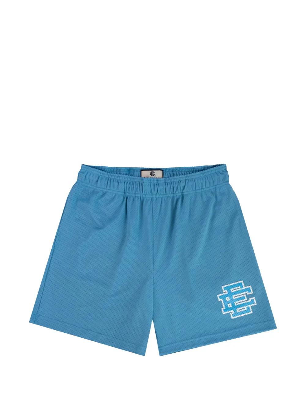ERIC EMANUEL logo-print mesh shorts - Blu