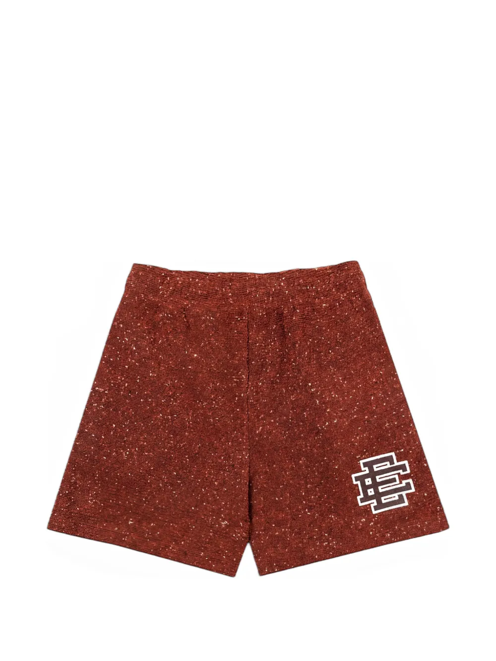 ERIC EMANUEL EE® Boucle logo-print shorts - Rosso
