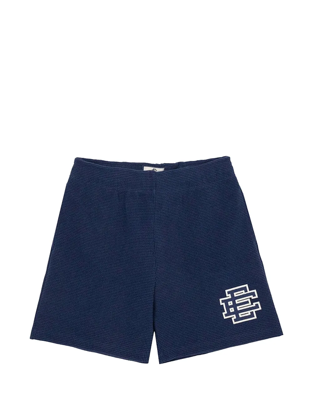 ERIC EMANUEL EE Thermal logo-print shorts - Blu