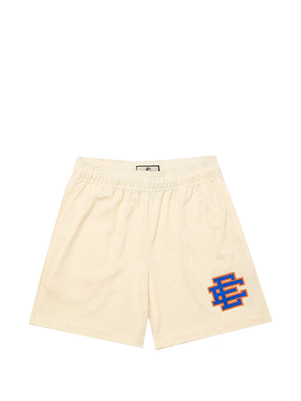 ERIC EMANUEL logo-print shorts - Toni neutri