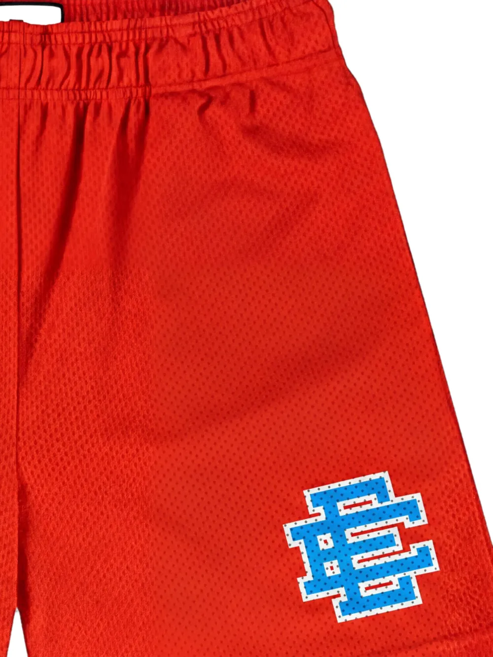 ERIC EMANUEL EE Basic shorts met logoprint Oranje