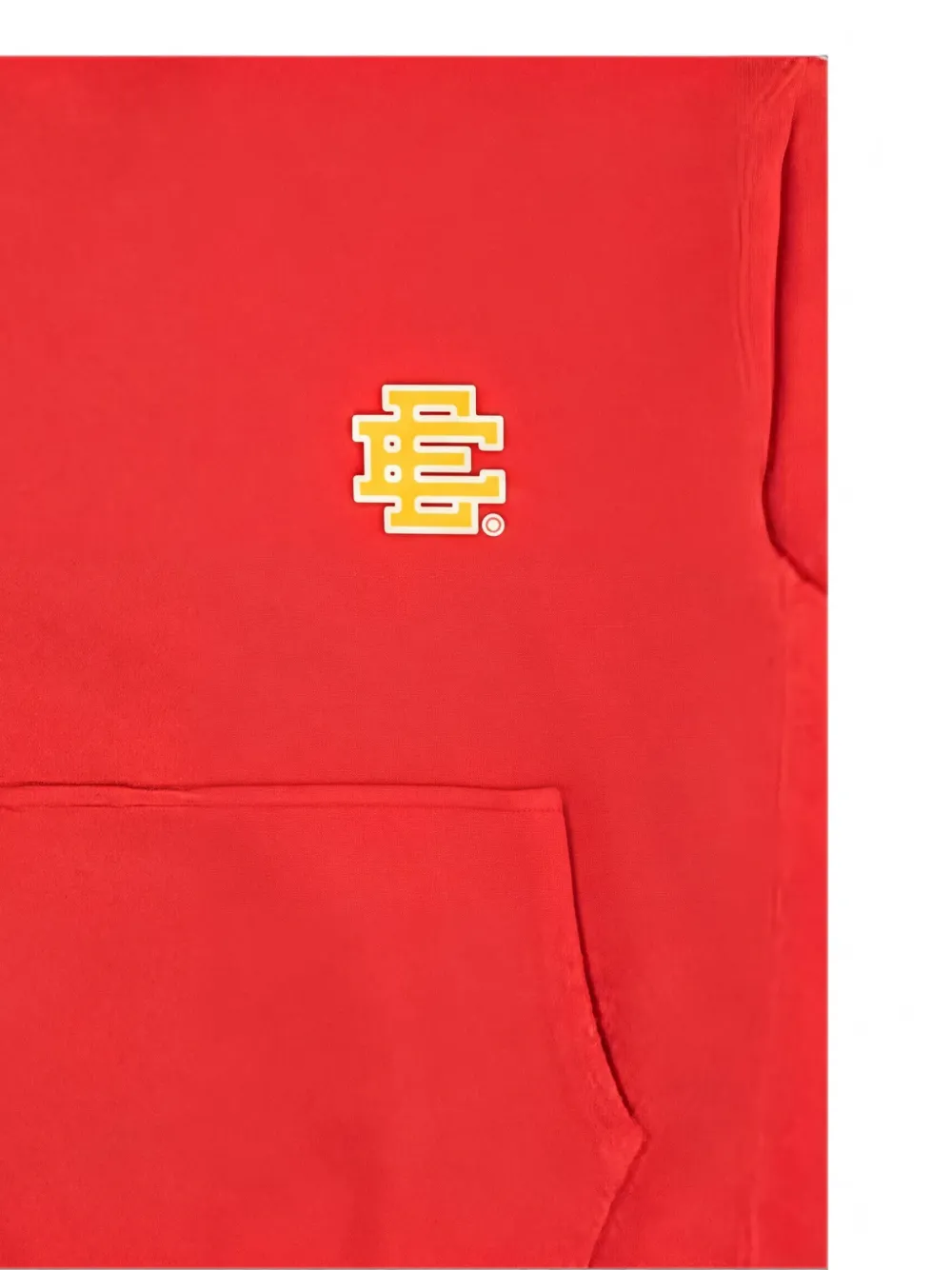 ERIC EMANUEL Hoodie met logoprint Rood