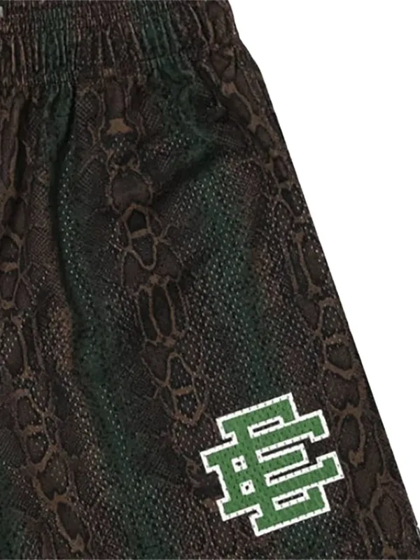 ERIC EMANUEL スネークプリント ショートパンツ | ブラウン | FARFETCH JP