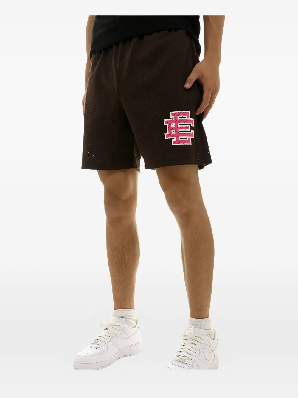 STADIUM GOODS® elastic-waist shorts - Marrone