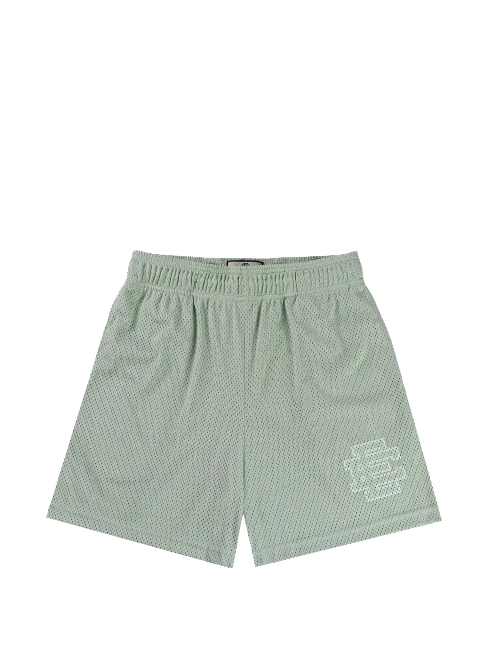 ERIC EMANUEL EE logo-print mesh shorts - Verde