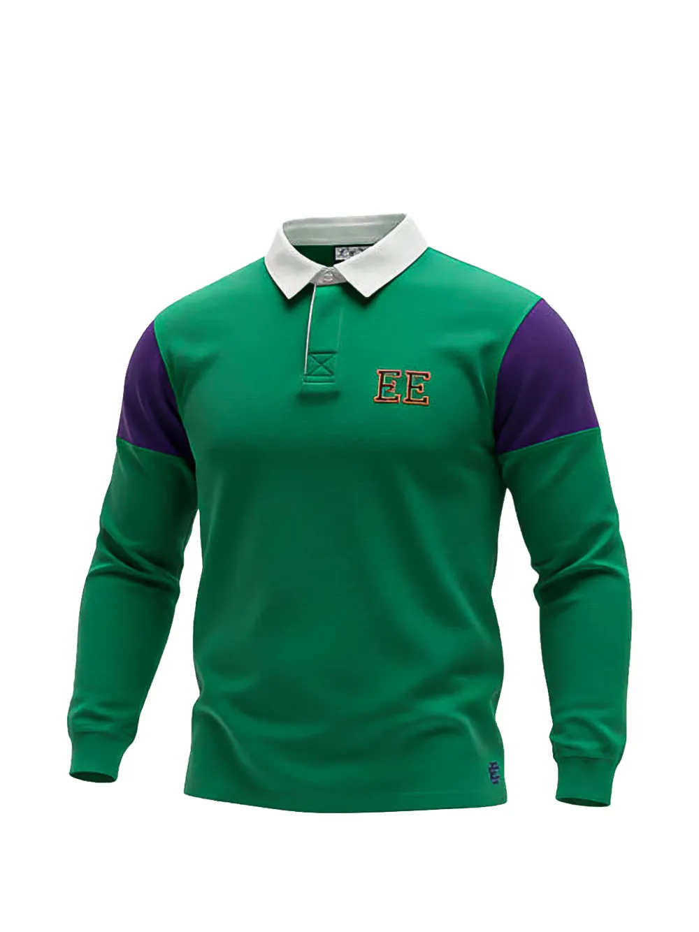 ERIC EMANUEL Rugby Core EE long-sleeve polo shirt - Grün