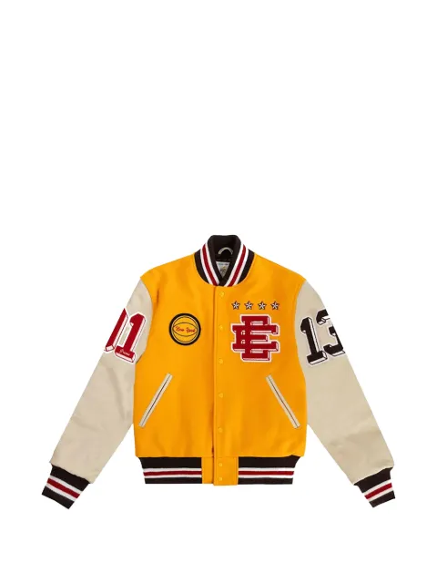 ERIC EMANUEL Varsity Letterman patch-detail varsity jacket