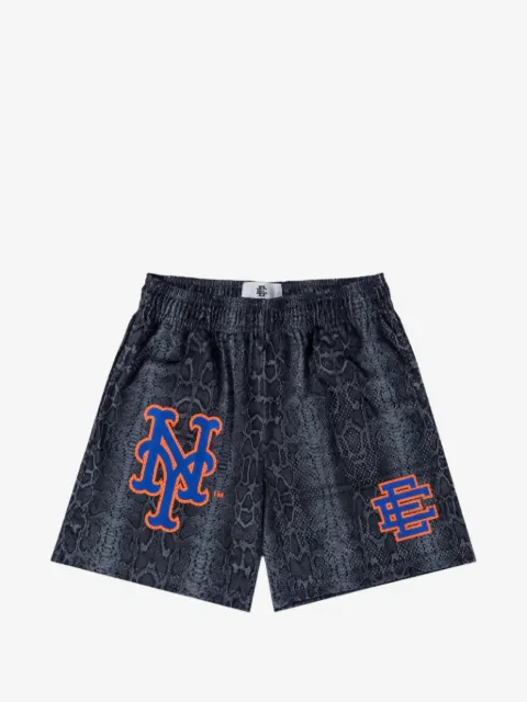 ERIC EMANUEL short EE Basic en mesh x NY Mets