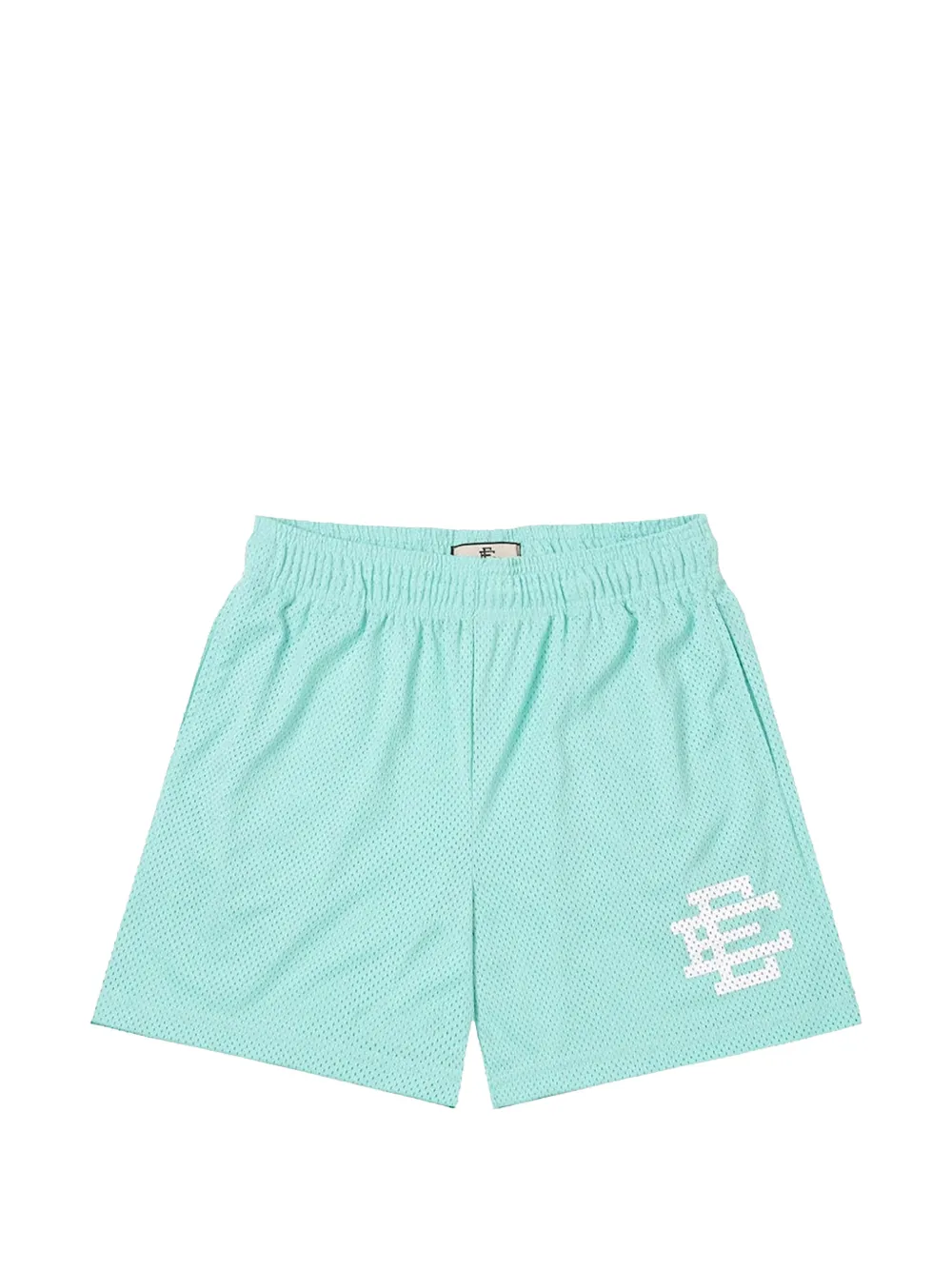 ERIC EMANUEL EE logo-print mesh shorts - Verde