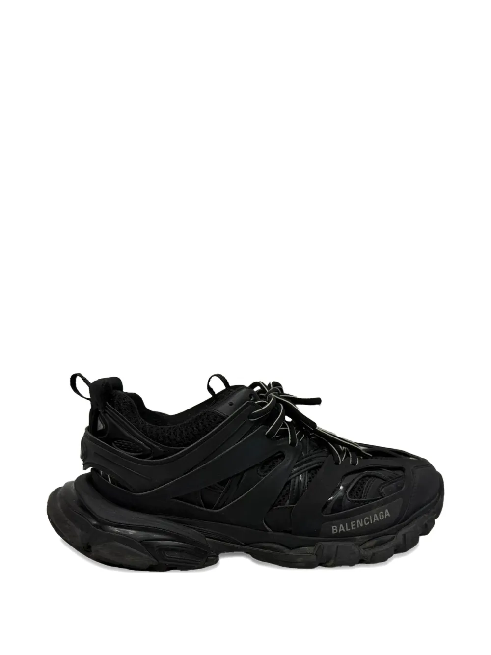Balenciaga Pre-Owned Track panelled sneakers - Schwarz