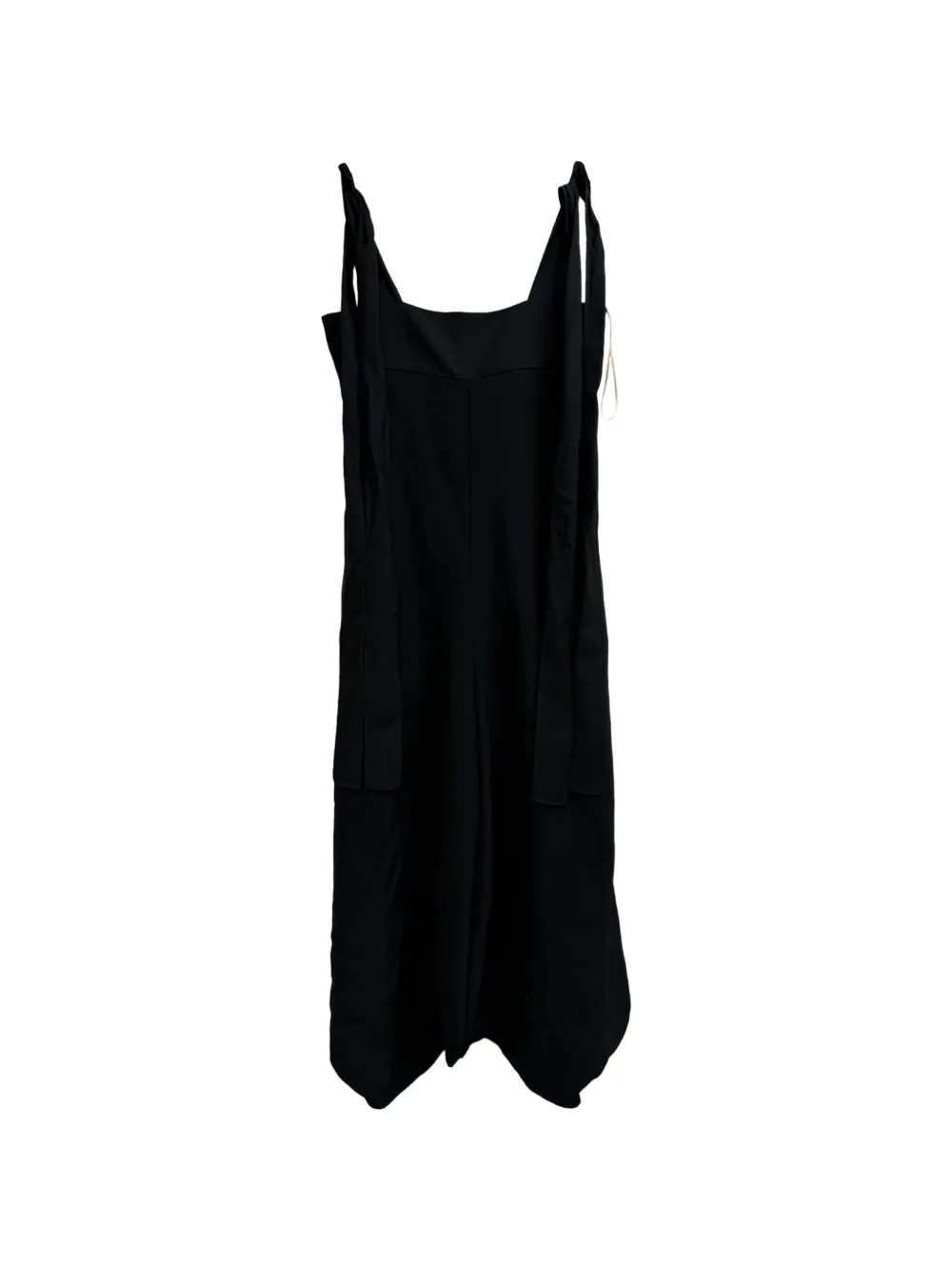 Chloé Vintage Square-neck midi dress - Nero