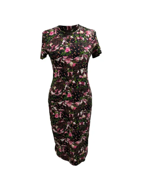 Givenchy Pre-Owned vestido midi con estampado floral