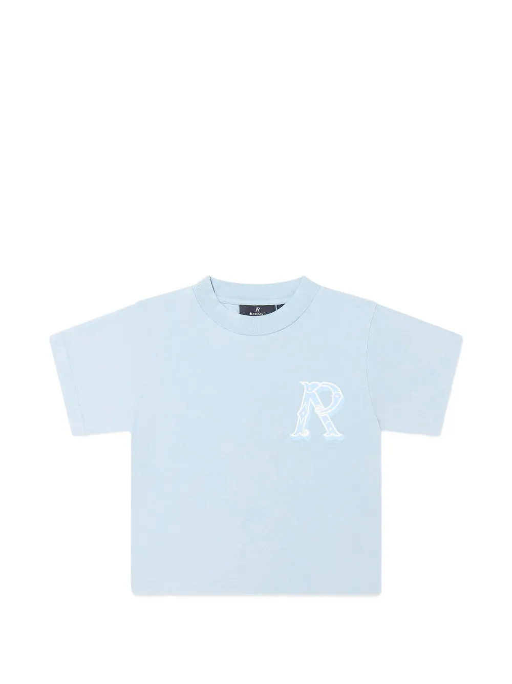 REPRESENT MINI logo-print T-shirt - Blu