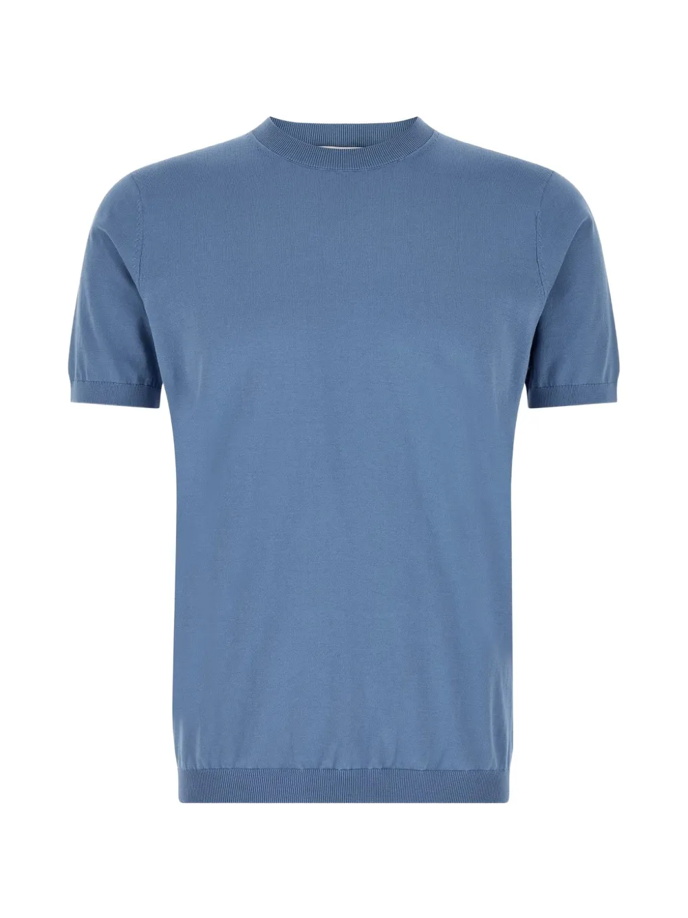 PAOLO RAGAZZINI short-sleeve knitted T-shirt - Blu
