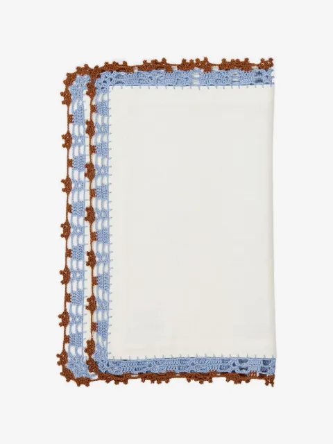 HOUSE OF CAPRICORN Leonor hand-crocheted placemat