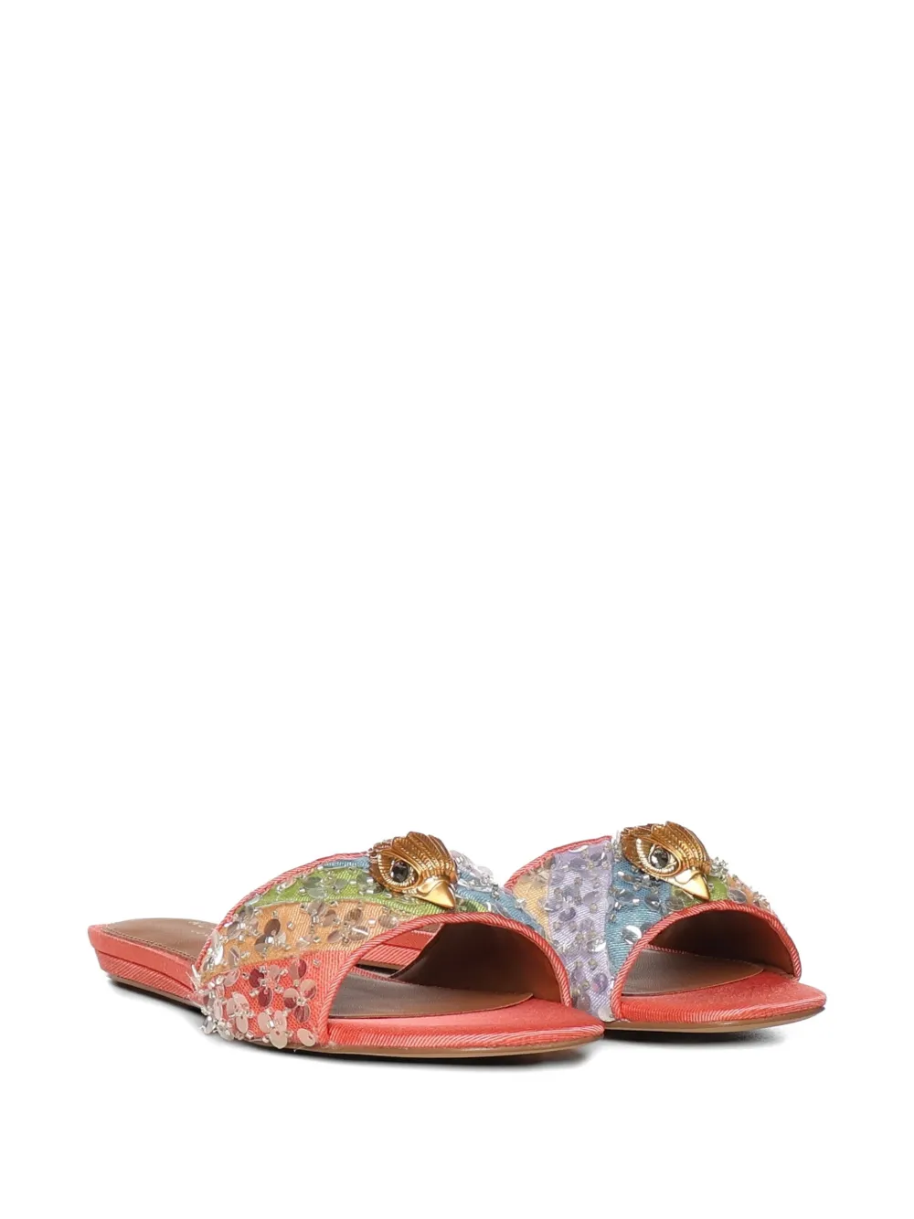 Kurt Geiger London Kensington sandalen met pailletten Roze