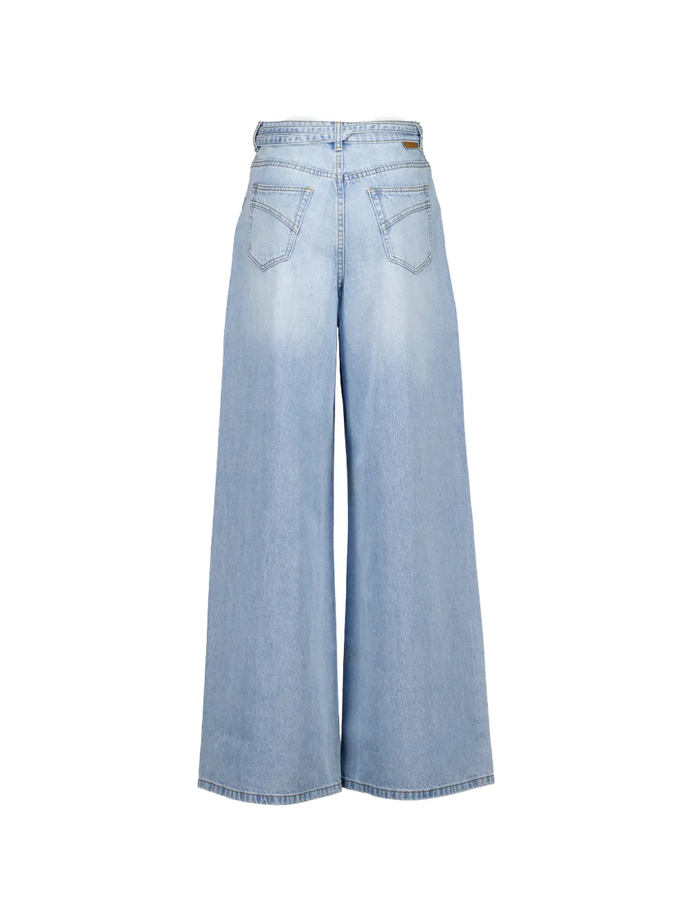 ZIMMERMANN Indra jeans met wijde pijpen Blauw