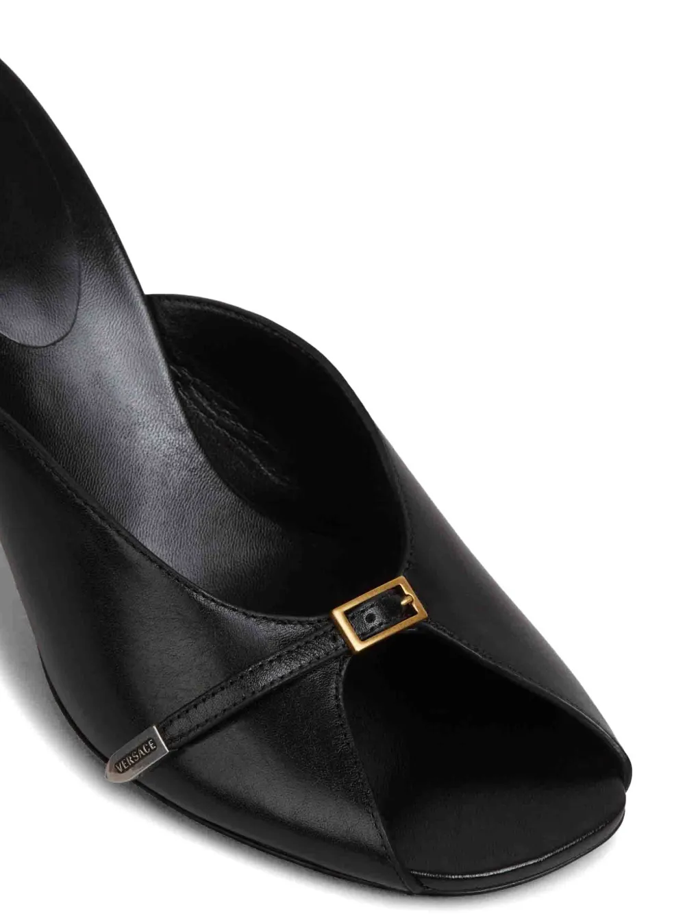 Versace Nyx sandalen met gespdetail Zwart