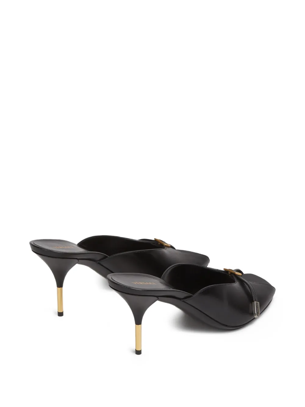 Versace Nyx sandalen met gespdetail Zwart