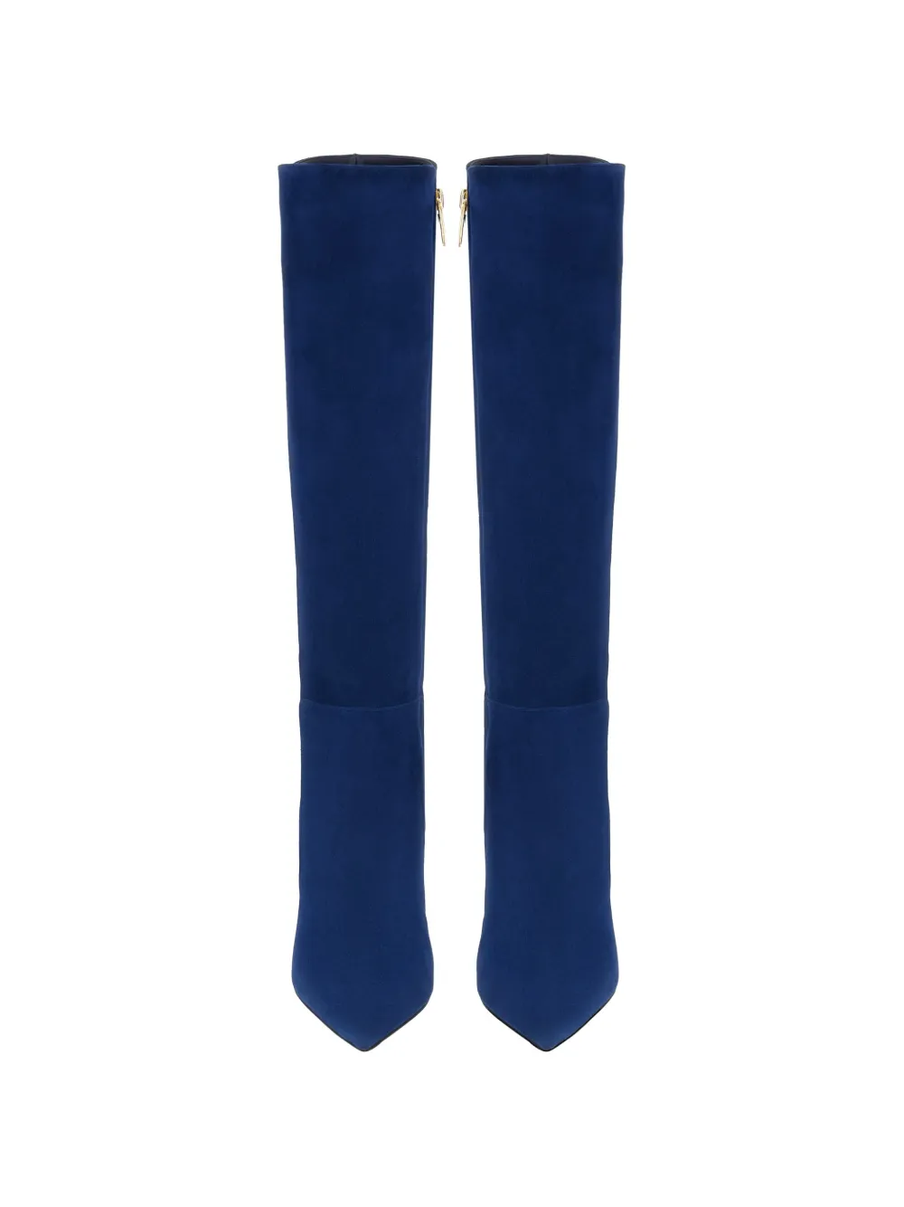 Gianvito Rossi Levy suède laarzen Blauw