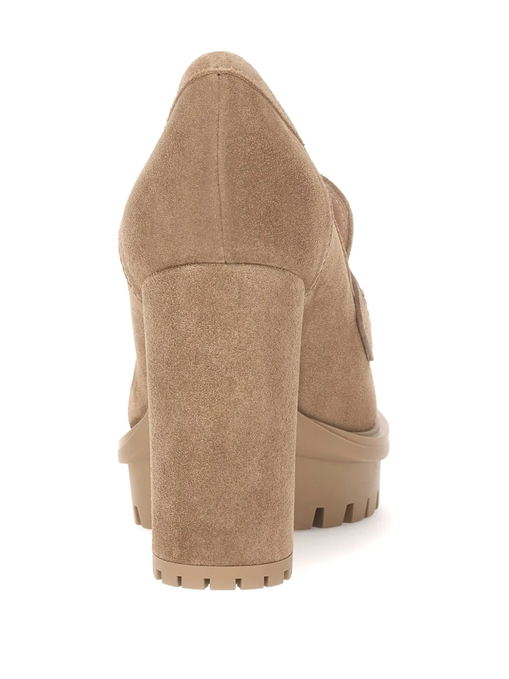Gianvito Rossi Barry pumps met plateauzool Bruin