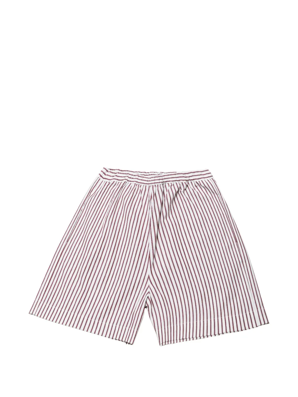 LIDO striped shorts - Rosso