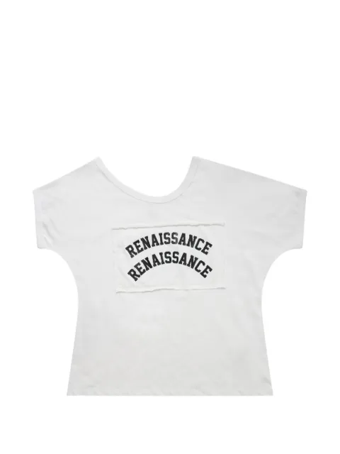 Renaissance Renaissance Ren logo-patch T-shirt