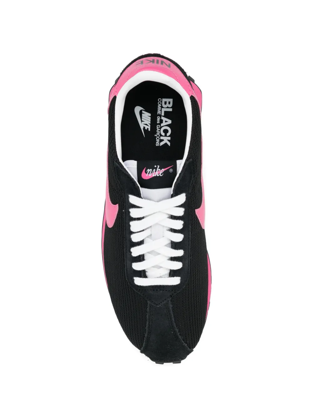 Black Comme Des Garçons x Nike LD-1000 sneakers met vlakken en logopatch Zwart