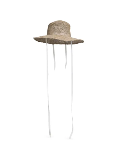 Scha Canotier Big woven hat