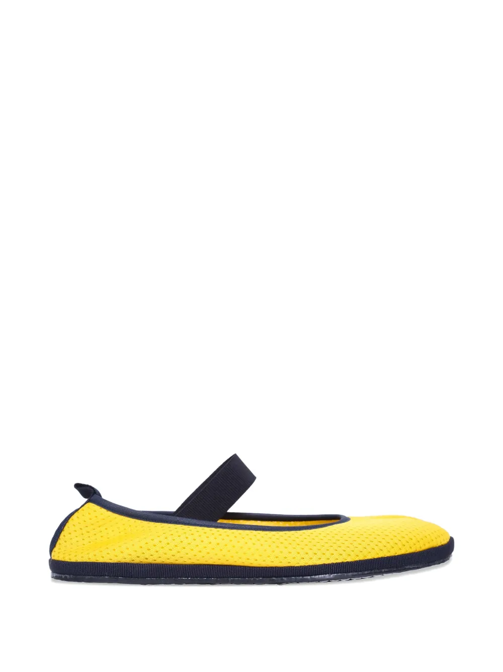 drogheria crivellini Fu-Tabi mesh ballet flats - Giallo
