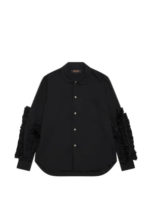 Black Comme Des Garçons チェック シャツ | レッド | FARFETCH JP