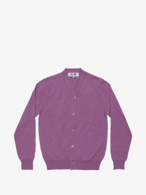 Comme Des Garçons Play v-neck button-up cardigan