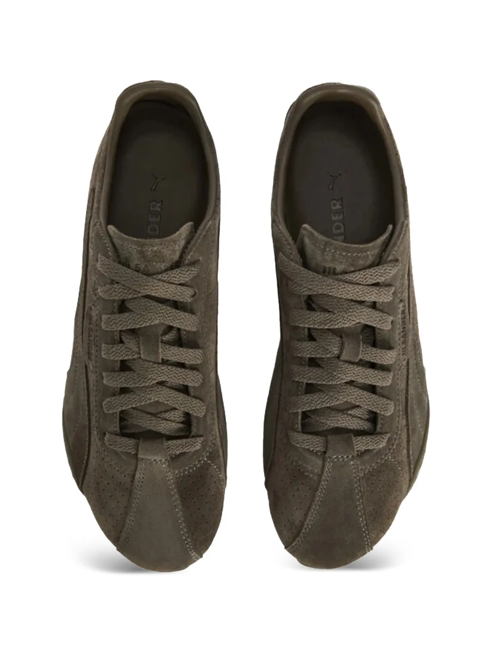 PUMA x Jil Sander K-Street suède sneakers Bruin