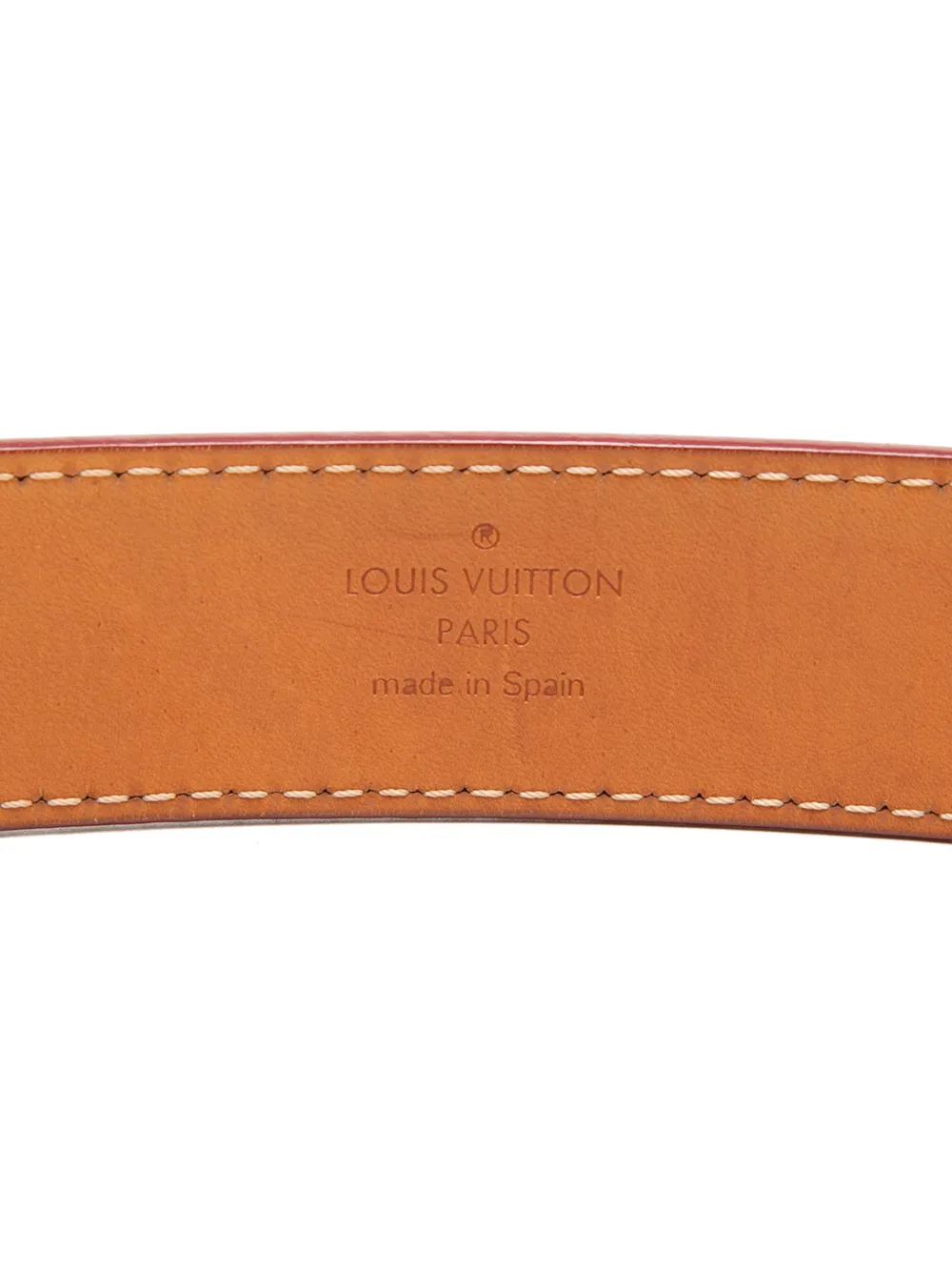 Louis Vuitton Pre-Owned 2016 モノグラム ヴェルニ サンチュール