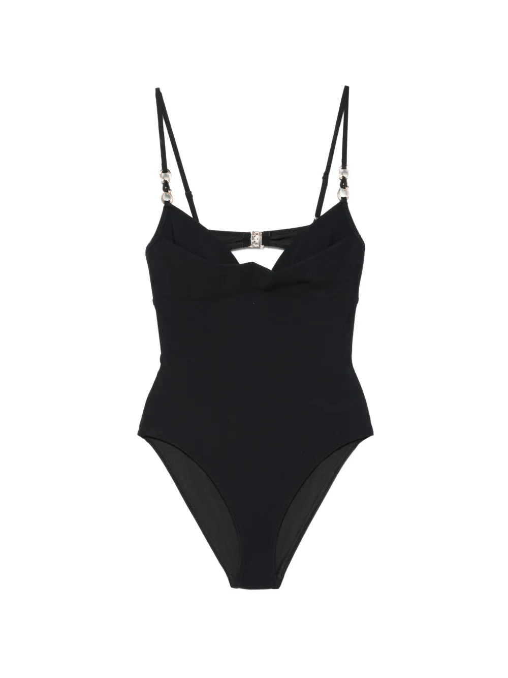 ZIMMERMANN Mahon trim-detail swimsuit - Nero