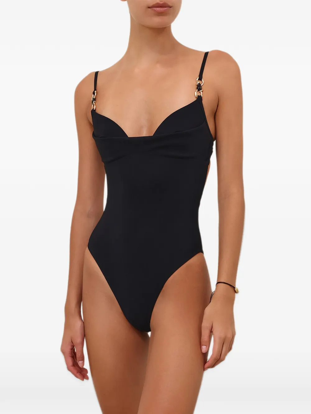 ZIMMERMANN Mahon badpak met afwerking Zwart