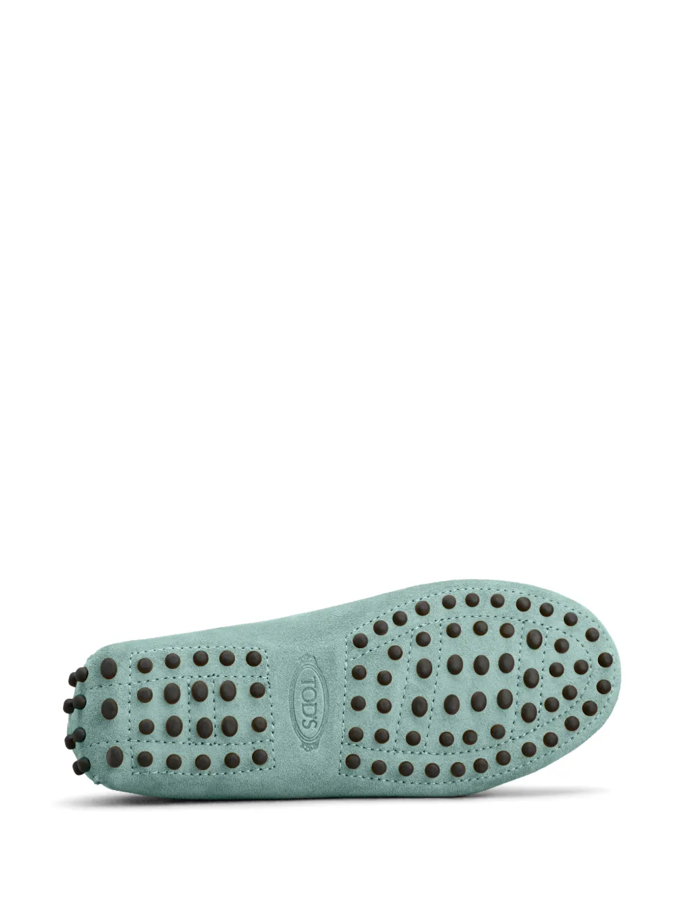 Tod's Kids Gommino suede loafers Groen
