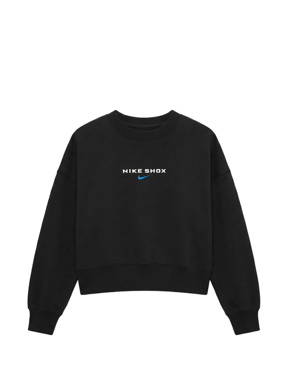 Nike Shox logo-print sweater - Schwarz
