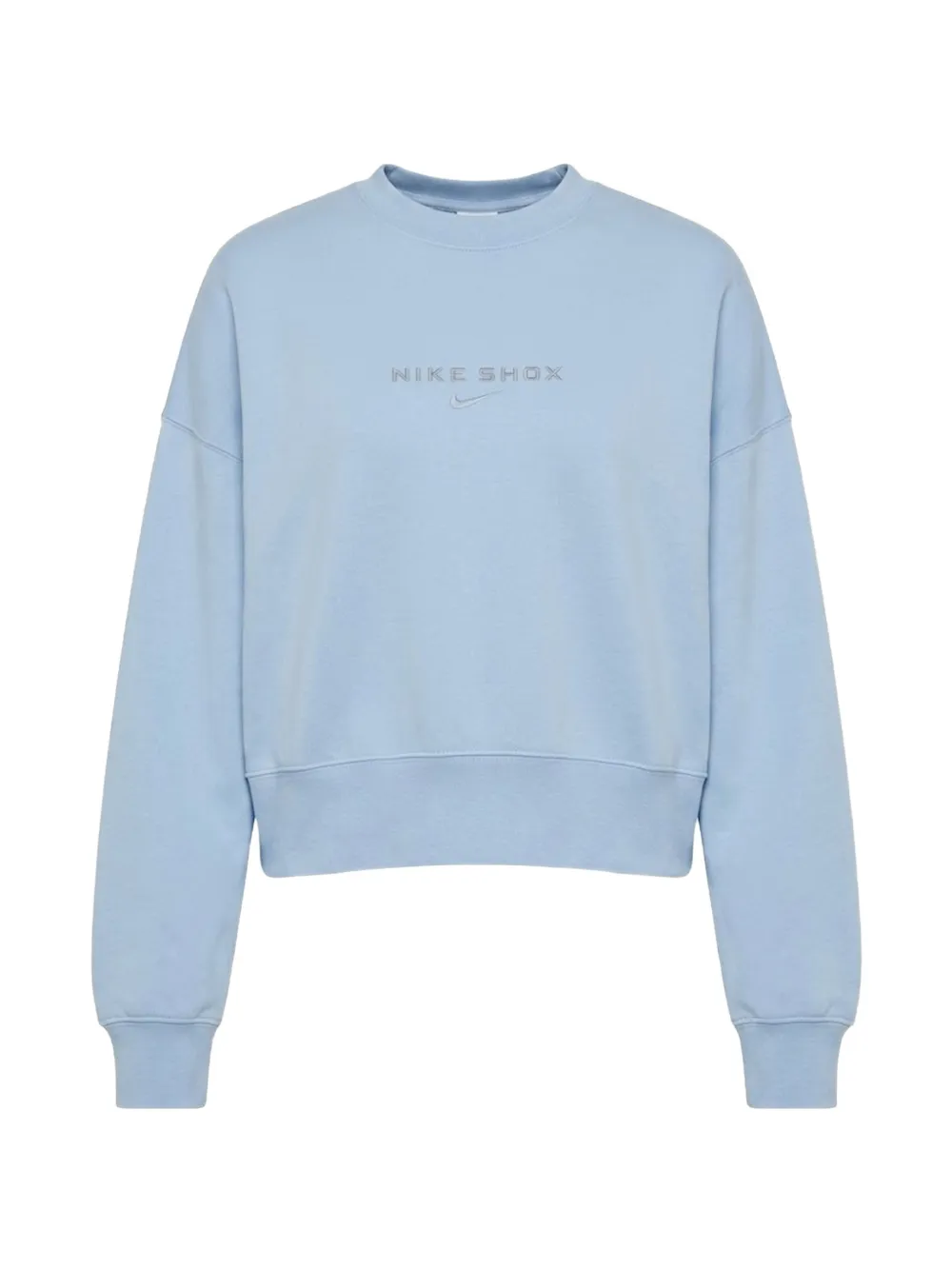 Nike Shox logo-embroidered sweater - Blu
