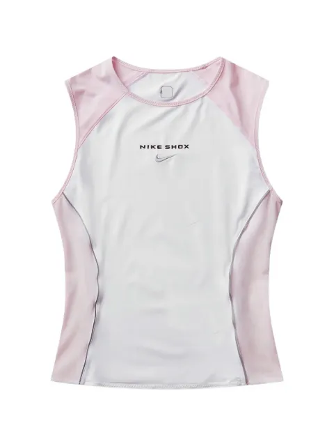 Nike Shox logo-embroidered tank top