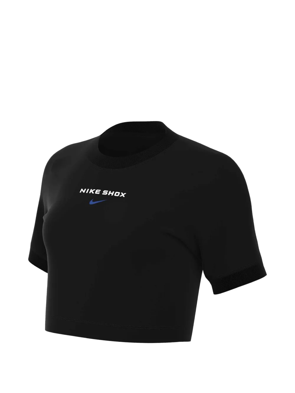 Nike cropped T-shirt - Schwarz