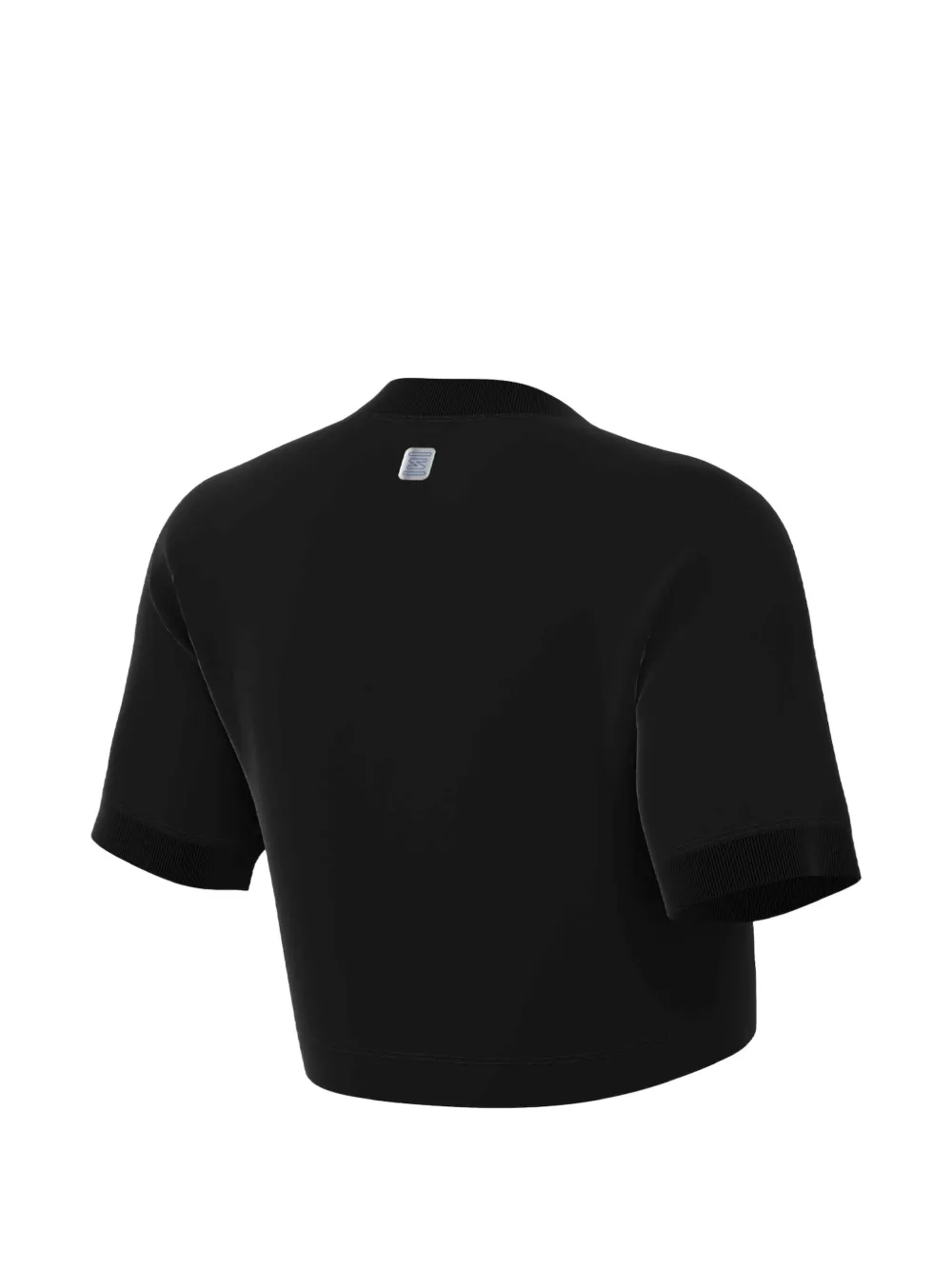 Nike Cropped T-shirt Zwart