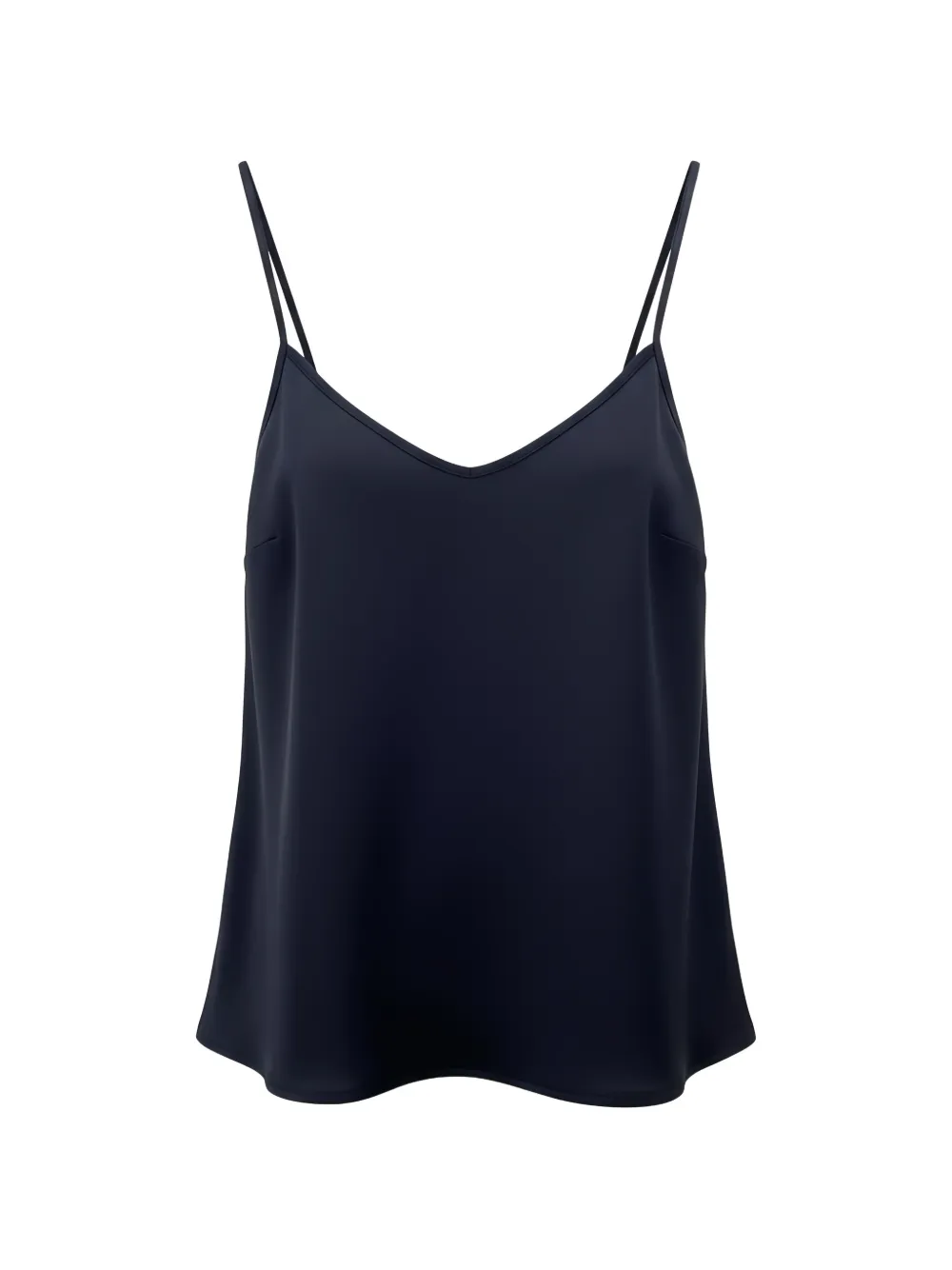 Black Label spaghetti-strap v-neck top - Blu