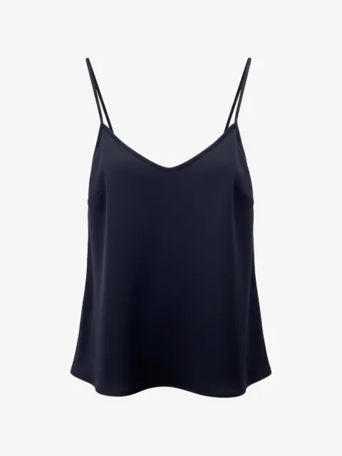 Black Label spaghetti-strap v-neck top