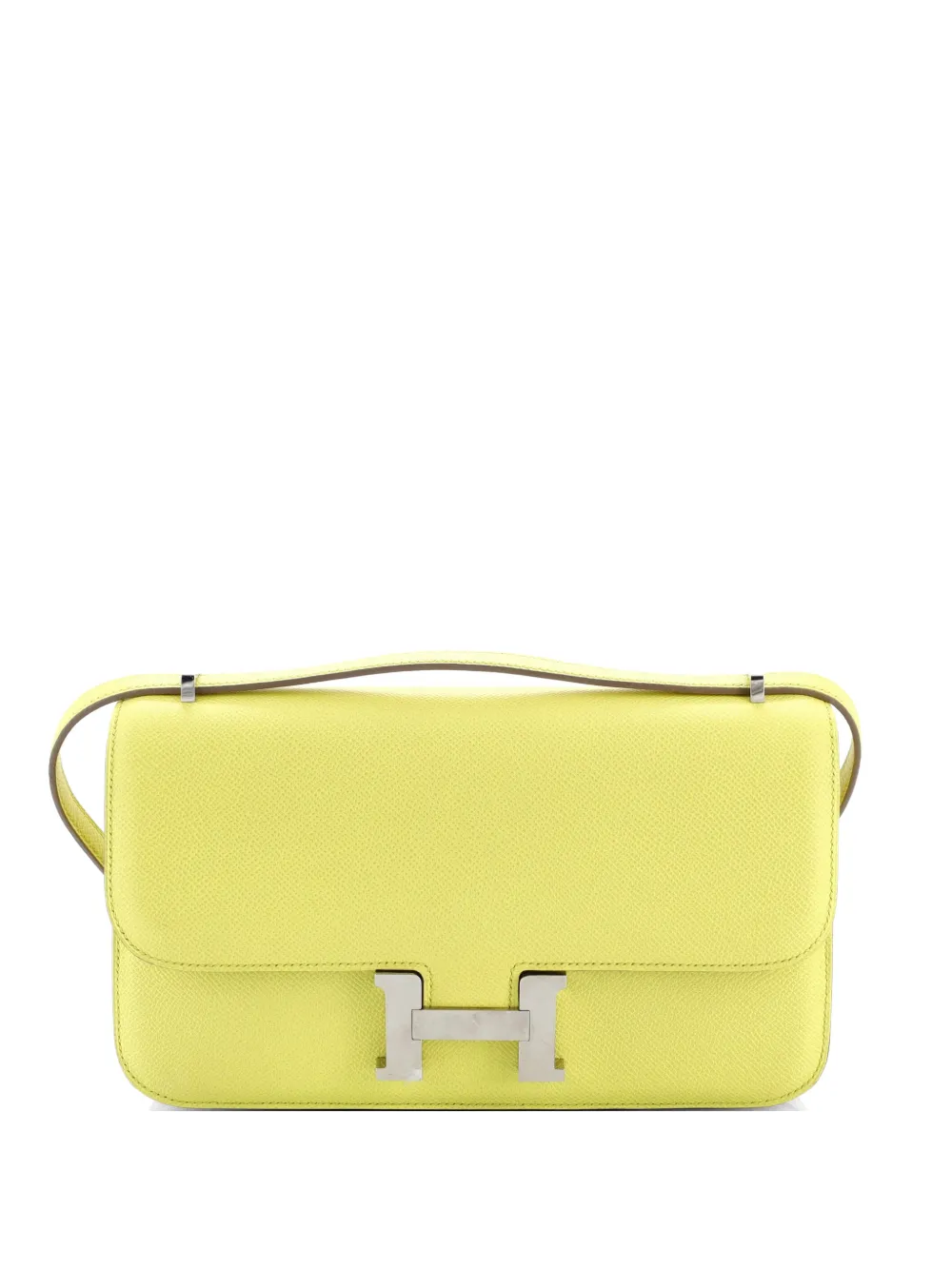 Hermès Pre-Owned Constance Elan Bag Epsom 25 crossbody bag - Yellow
