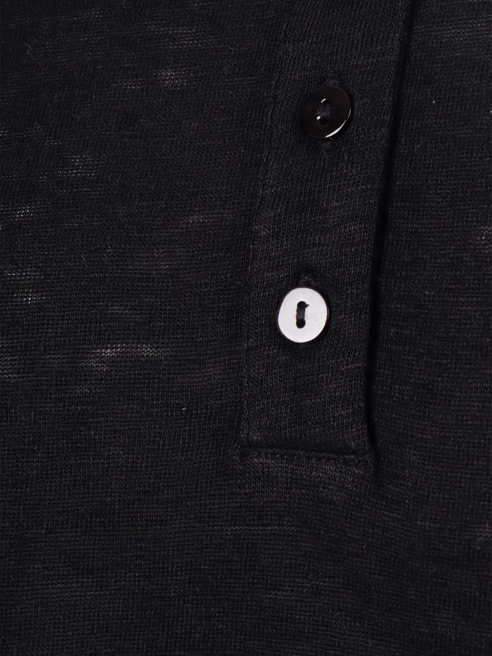 Kangra Linnen blouse Zwart