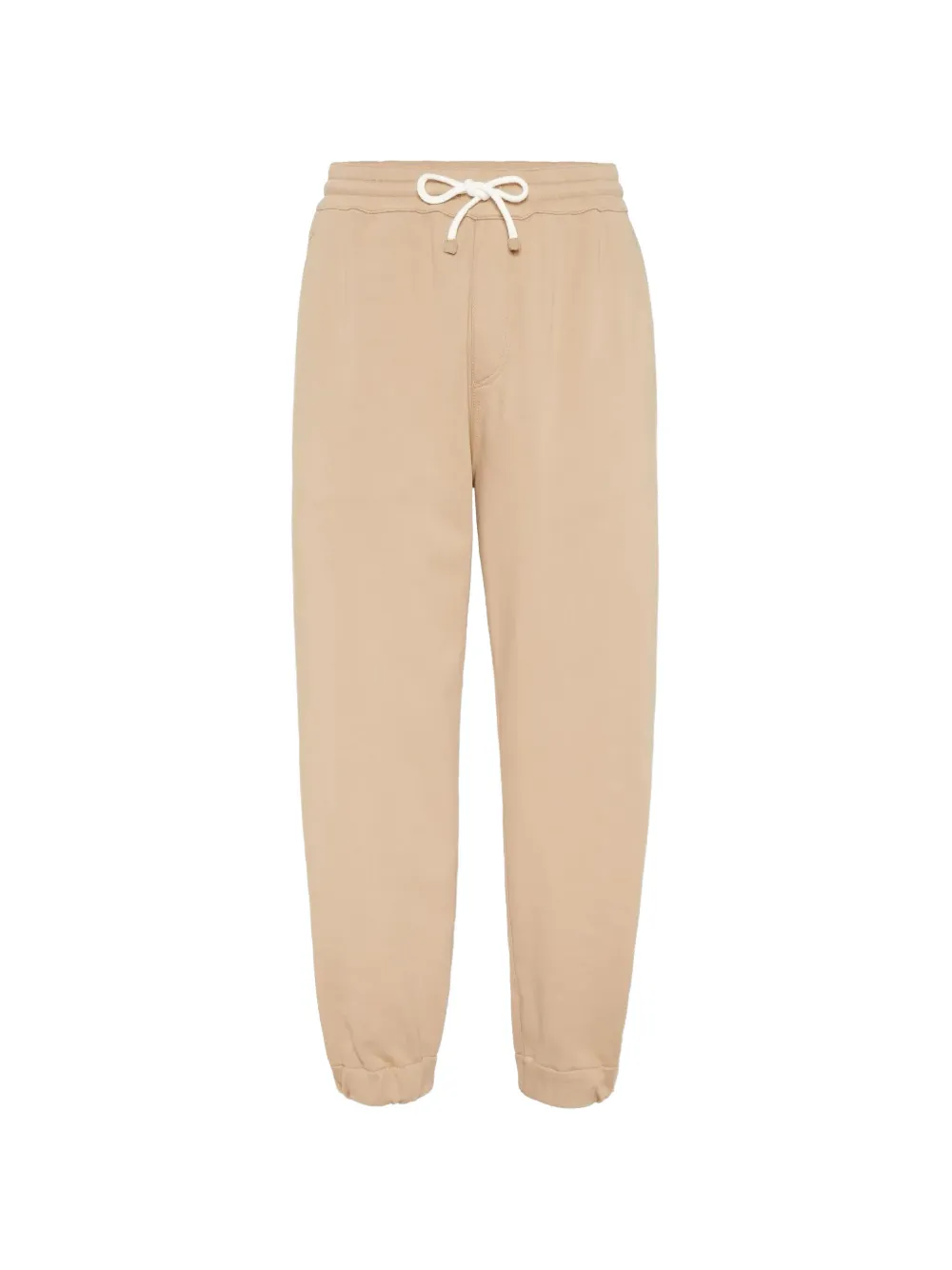 Brunello Cucinelli drawstring-waist track pants - Toni neutri