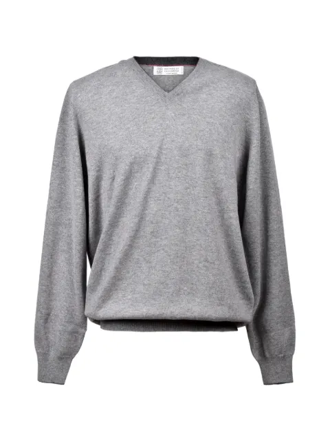 Brunello Cucinelli V-neck cashmere sweater